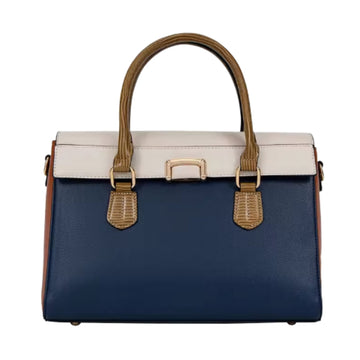 Women’s Vegan Leather Shoulder Handbag – Large Capacity Zipper Tote Bag