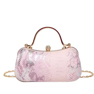 Women’s Mini Chain Sling Bag – Stylish Magnetic Closure Party Handbag
