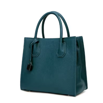 Women’s Vegan Leather Shoulder Bag – Stylish Lightweight Zipper Sling Handbag