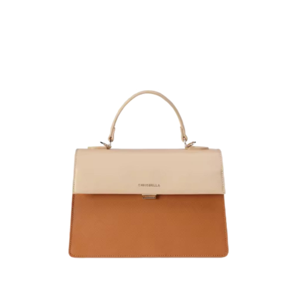 Women’s Vegan Leather Composite Bag – Large Capacity Zipper Shoulder Handbag